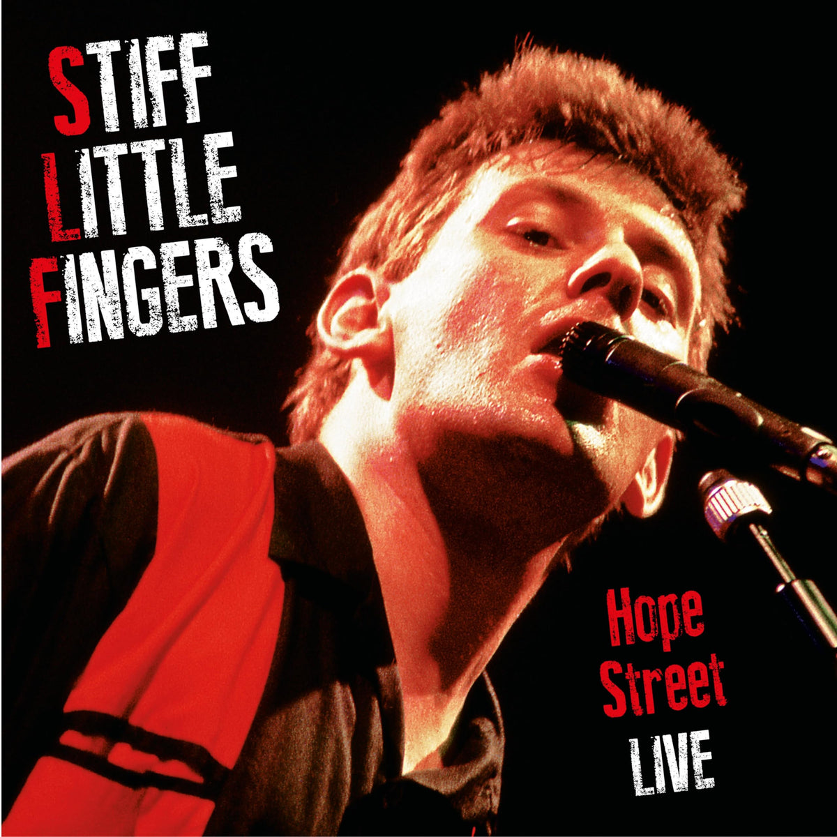 Stiff Little Fingers – Hope Street Live vinyl record cover