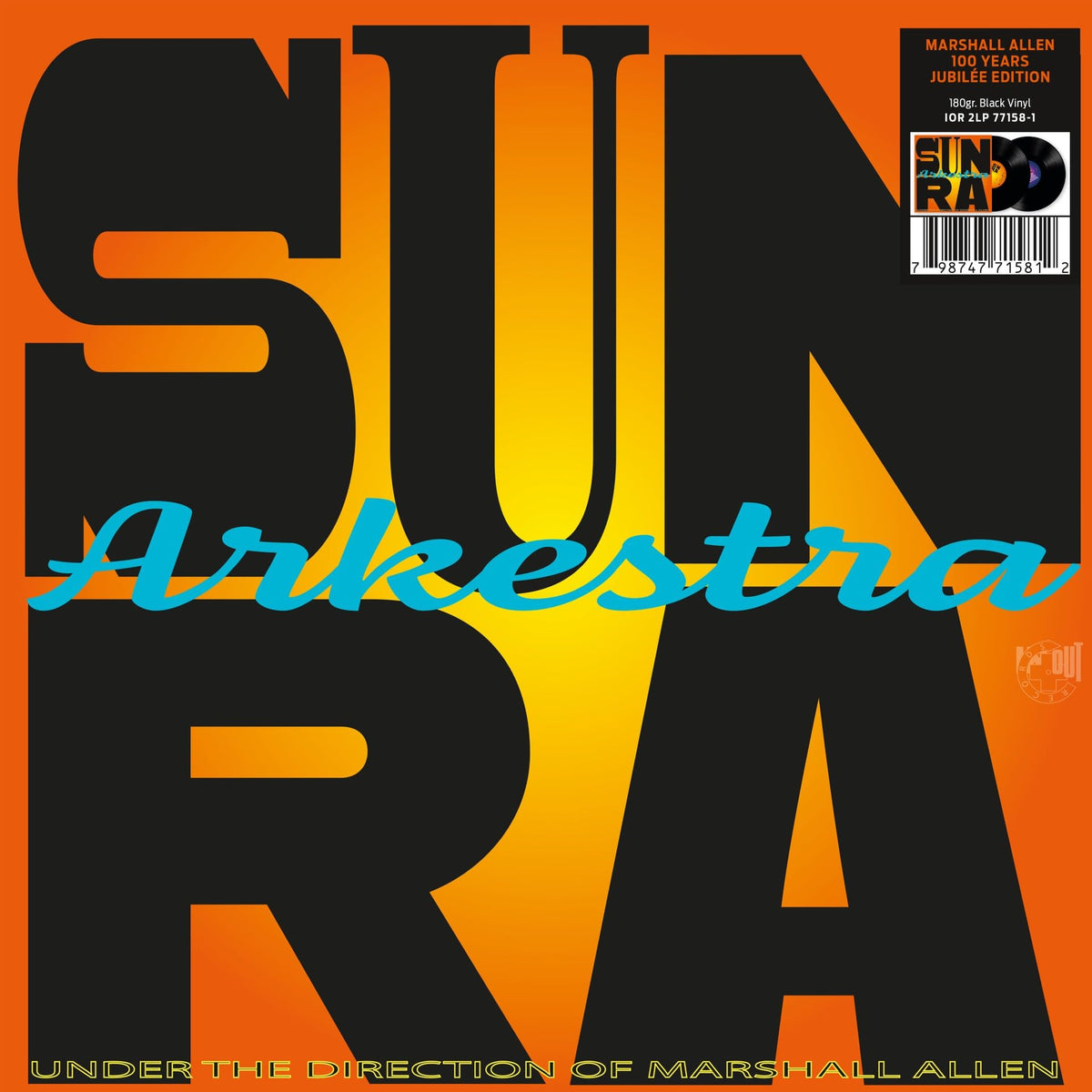 Sun Ra Arkestra – Lights On a Satellite vinyl record cover