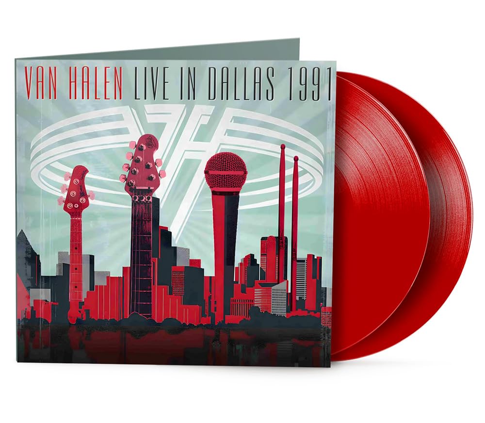 Van Halen – Live in Dallas 1991 (Red Vinyl) [Record Store Day]  by Van Halen vinyl record cover