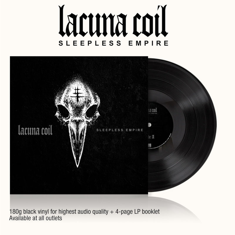 Lacuna Coil – Sleepless Empire vinyl record cover