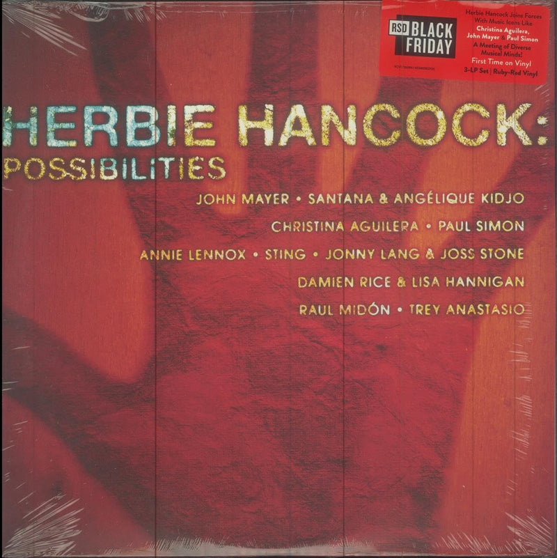 Herbie Hancock – Possibilities (Expanded Edition) (Ruby Red Vinyl) (Black Friday 2 vinyl record cover
