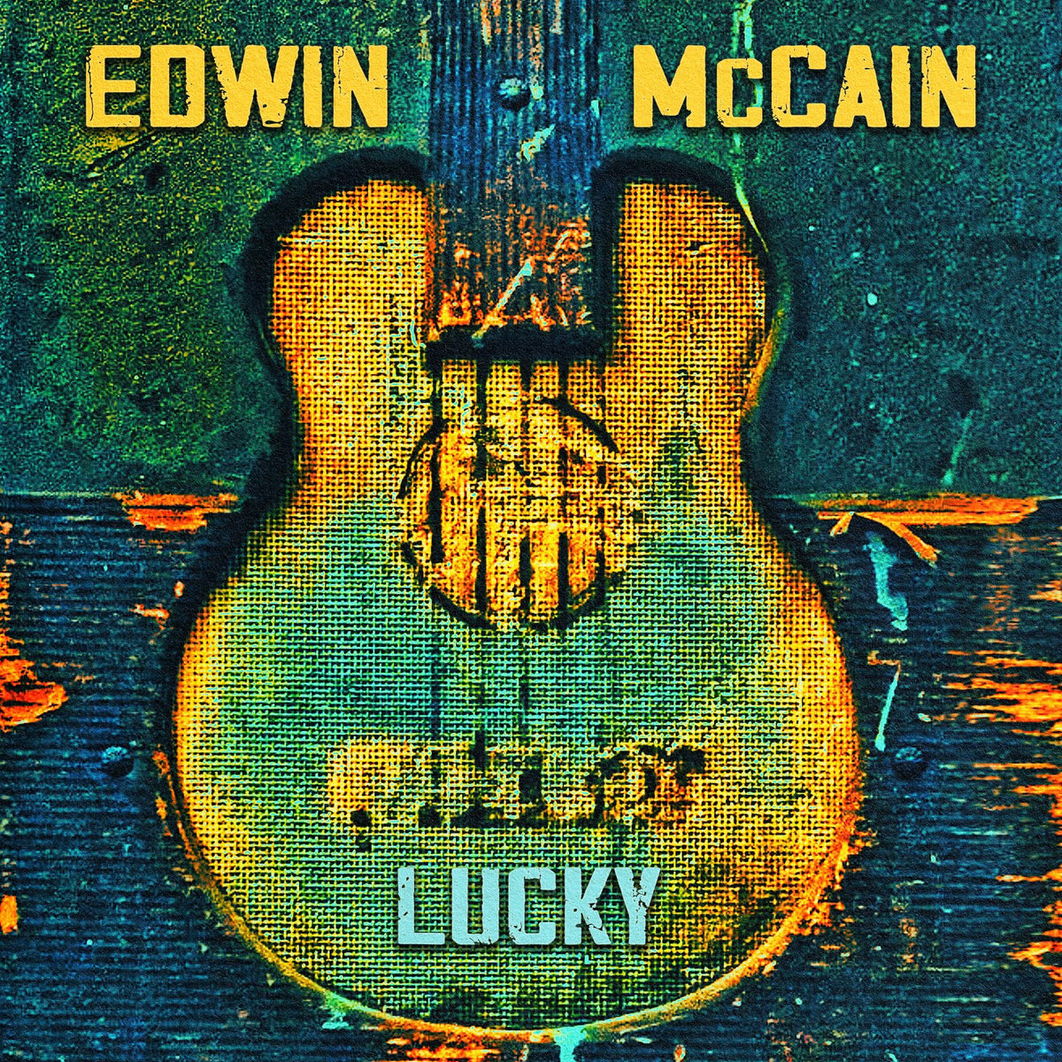 Edwin McCain – Lucky vinyl record cover