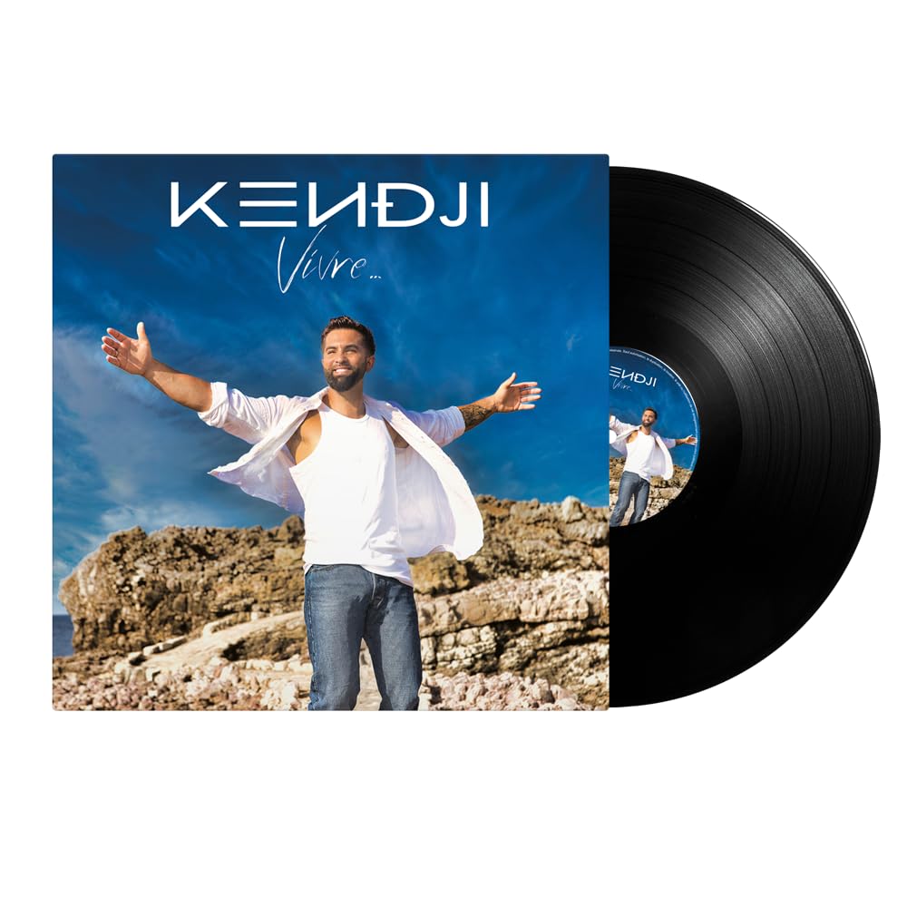 Kendji Girac – VIVRE (LP) by KENDJI GIRAC vinyl record cover