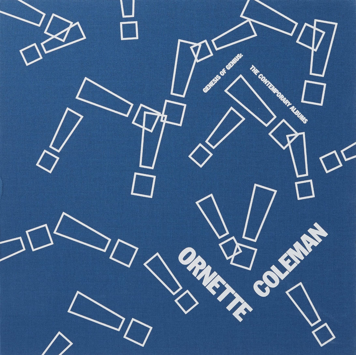 Ornette Coleman – Genesis of Genius: The Contemporary Recordings vinyl record cover