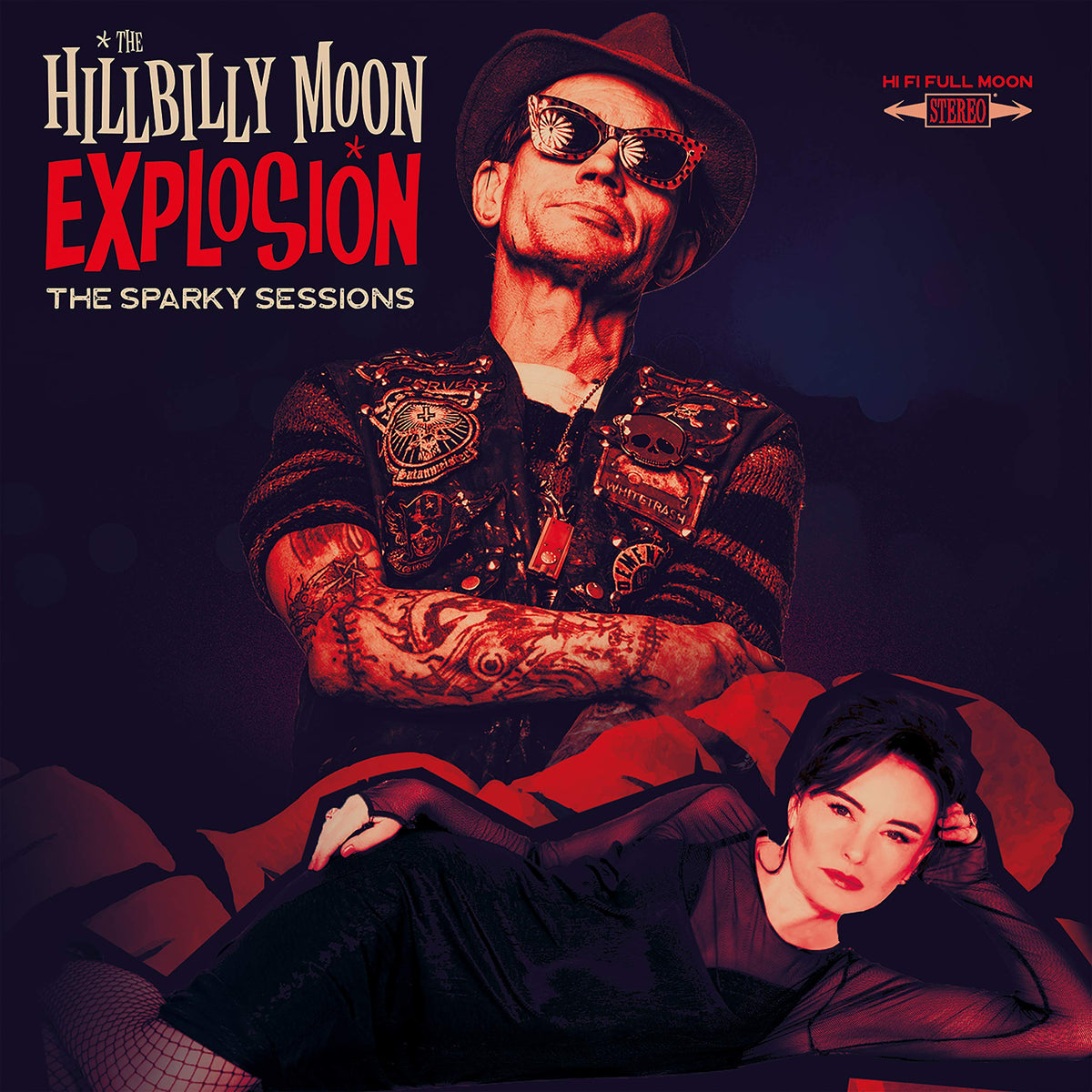 The Hillbilly Moon Explosion – The Sparky Sessions vinyl record cover