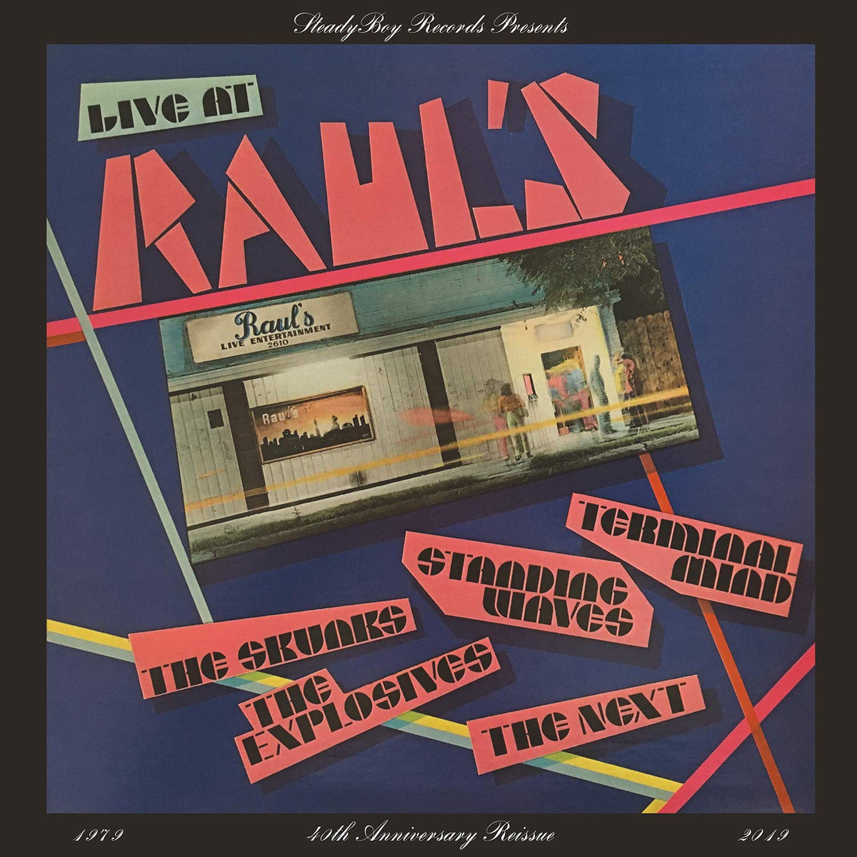 Various Artists – Live at Rauls vinyl record cover