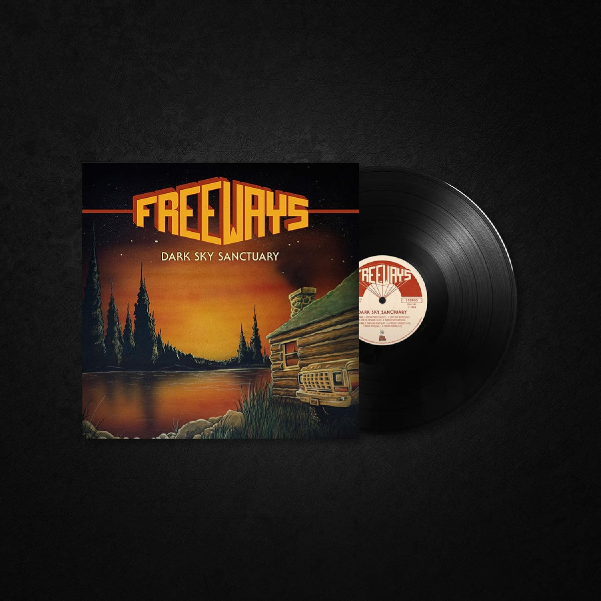 Freeways – Dark Sky Sanctuary vinyl record cover