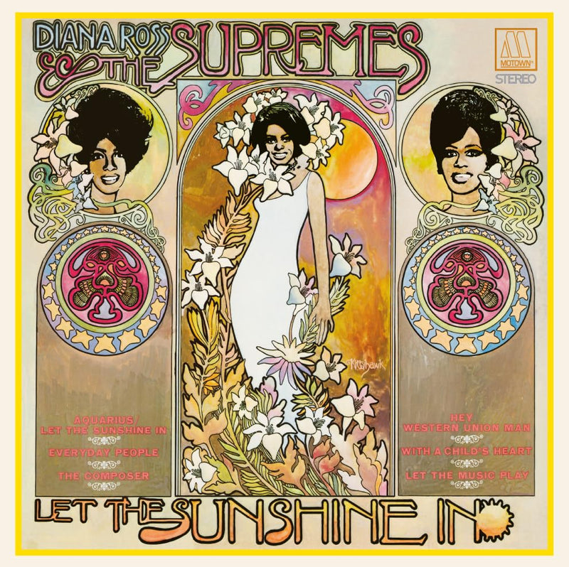 Diana Ross & The Supremes – Let the Sunshine In vinyl record cover
