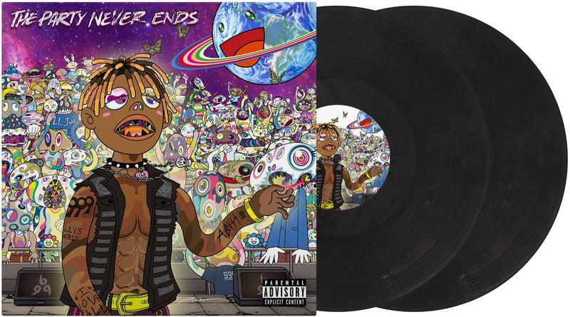 Juice WRLD – The Party Never Ends vinyl record cover