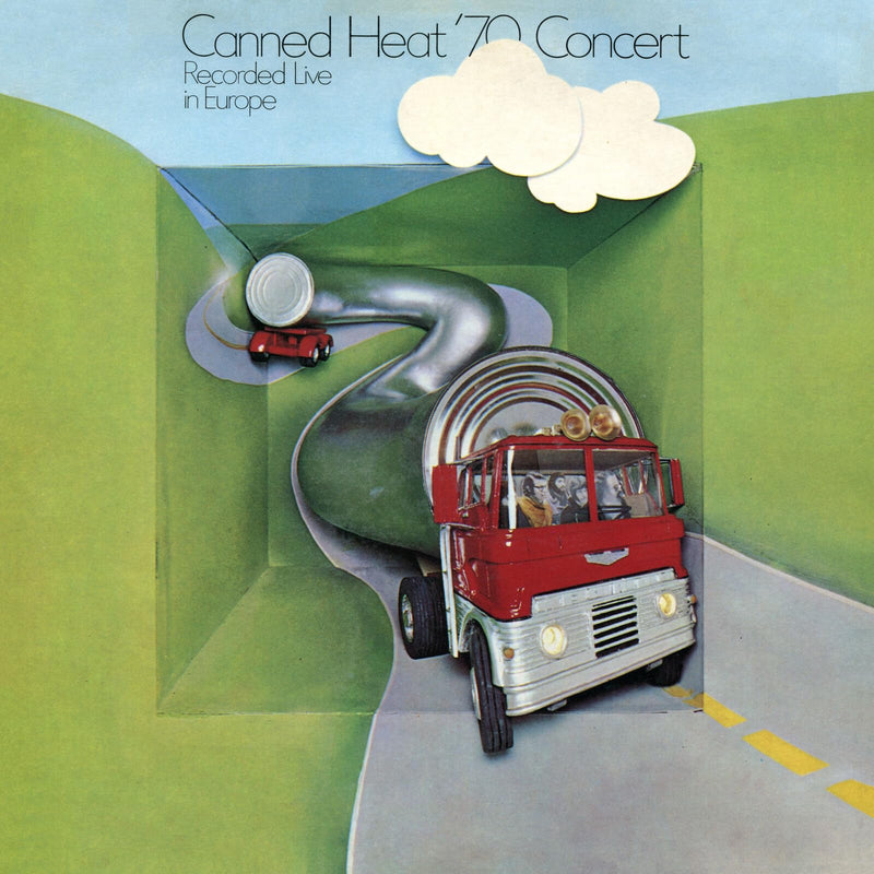 Canned Heat – '70 Concert vinyl record cover