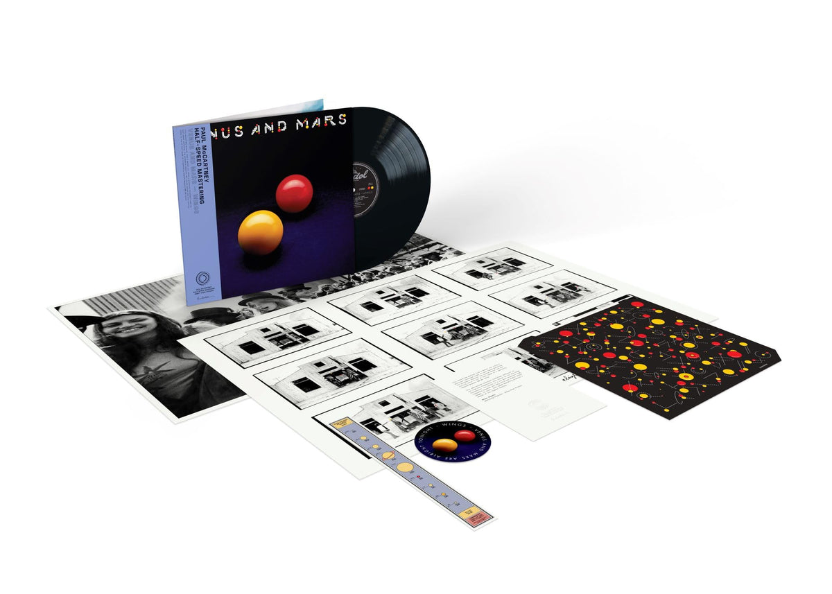 Paul McCartney and Wings – Venus and Mars (50th Anniversary Half-speed Master) vinyl record cover