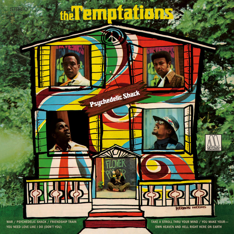 The Temptations – Psychedelic Shack vinyl record cover