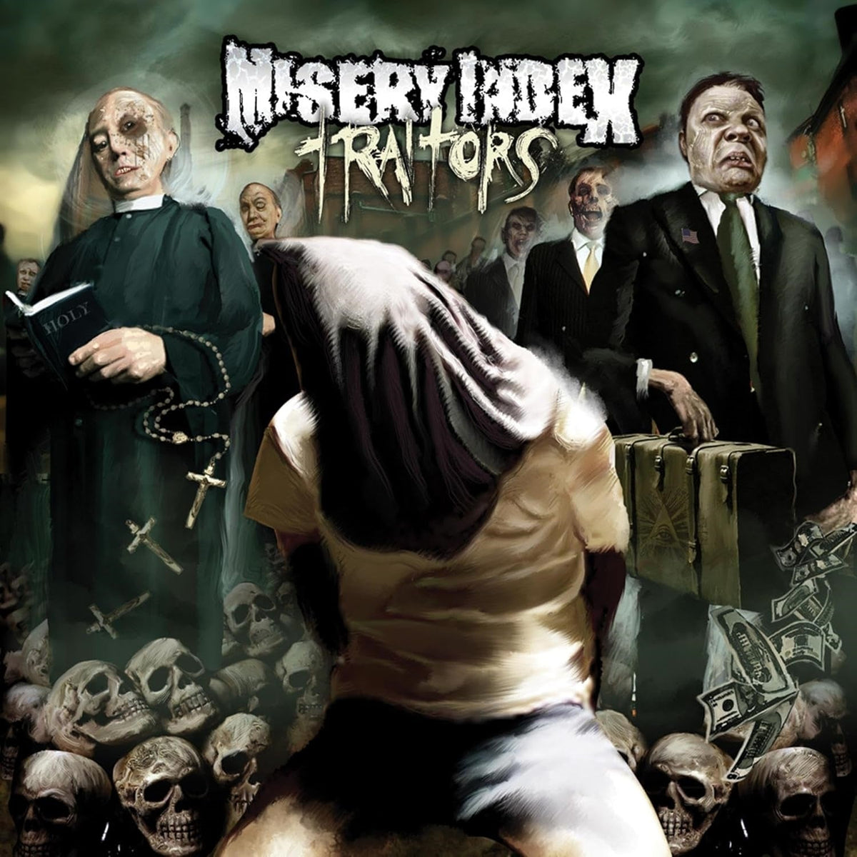 Misery Index – Heirs To Traitors (Custom Marble Edition) by Misery Index [LP]