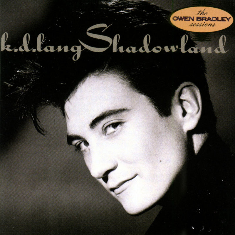 K.D. Lang – Shadowland vinyl record cover