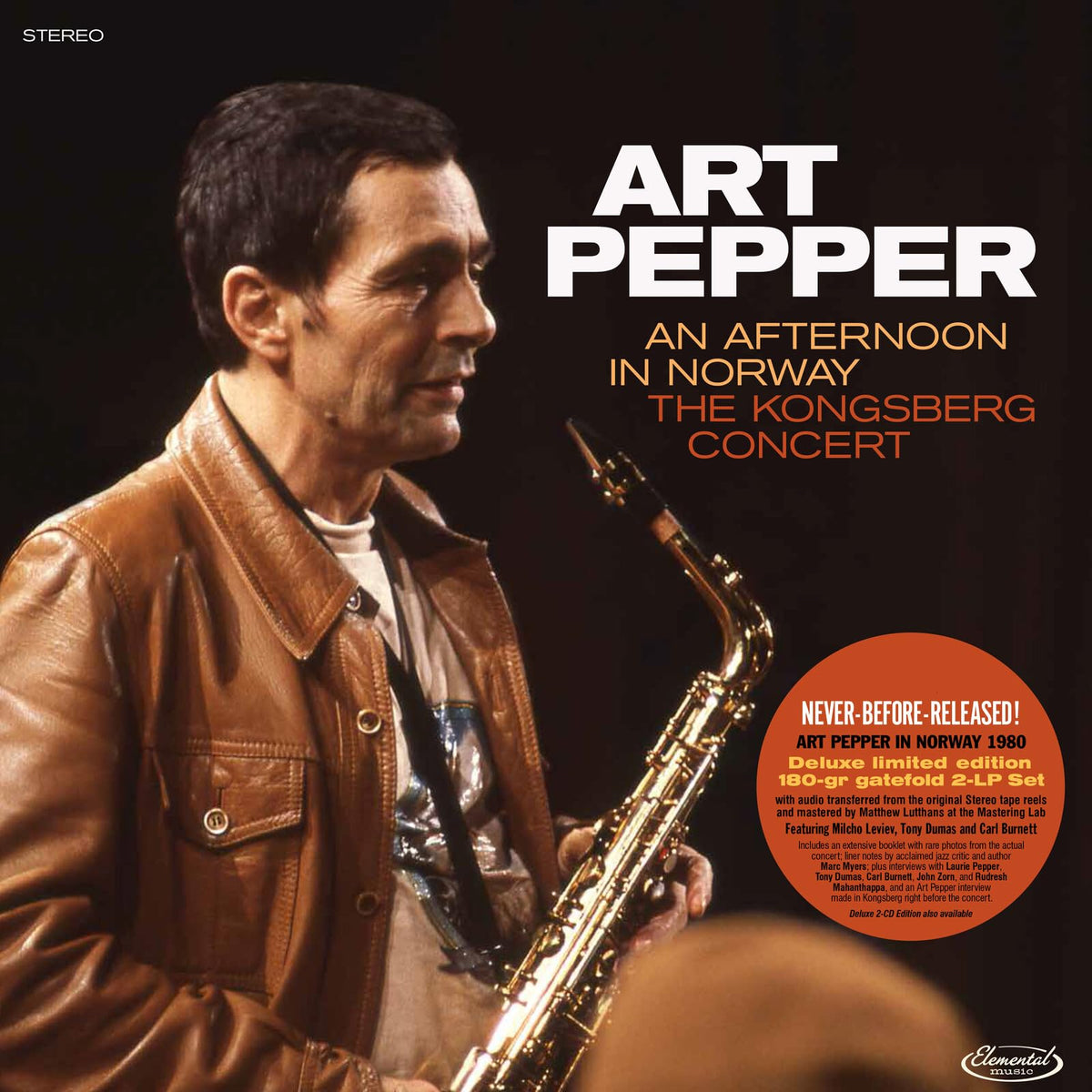 Art Pepper – An Afternoon in Norway vinyl record cover