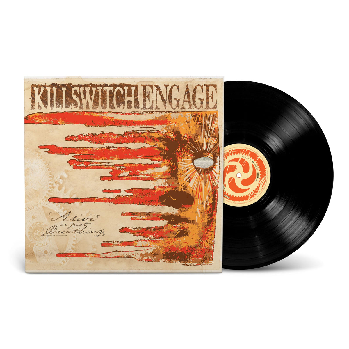 Killswitch Engage – Alive Or Just Breathing vinyl record cover