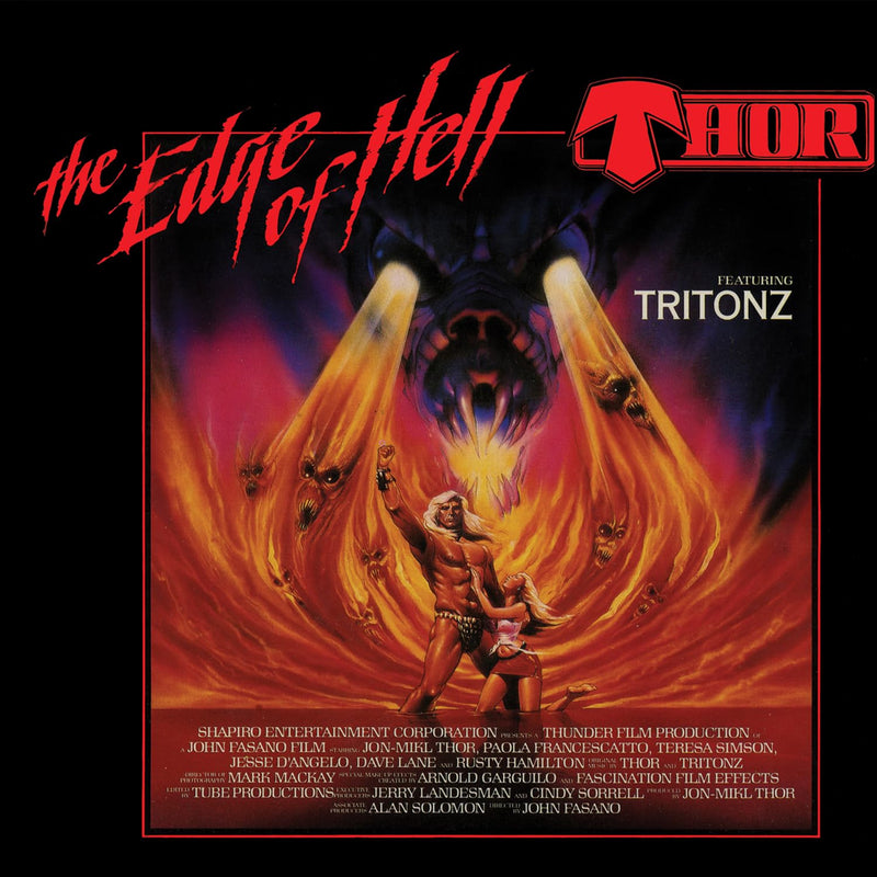 Thor – The Edge of Hell vinyl record cover