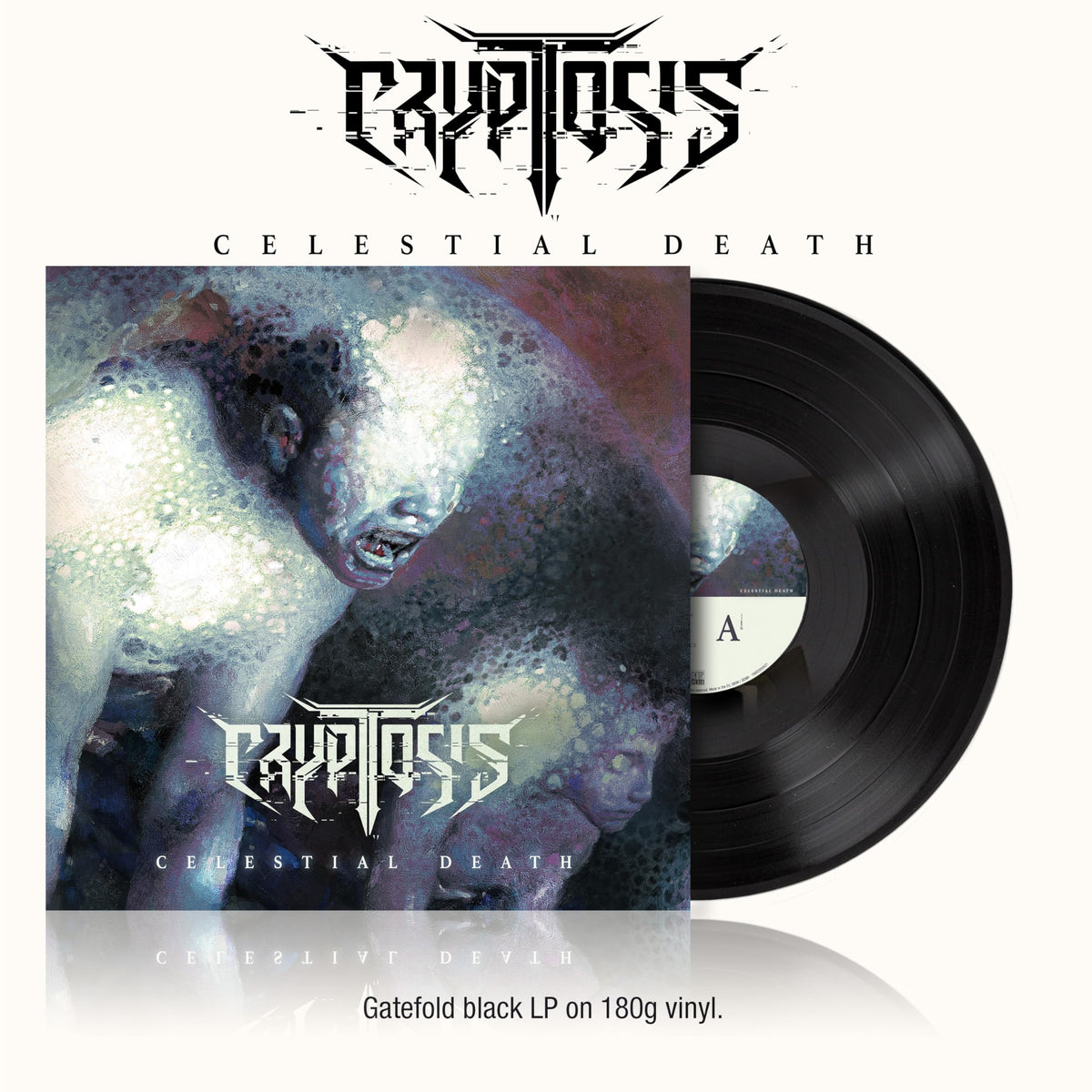 Cryptosis – Celestial Death vinyl record cover