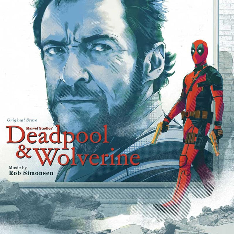 Various Artists – Deadpool & Wolverine - Original Soundtrack (Eco Red/Eco Citrus Ye vinyl record cover