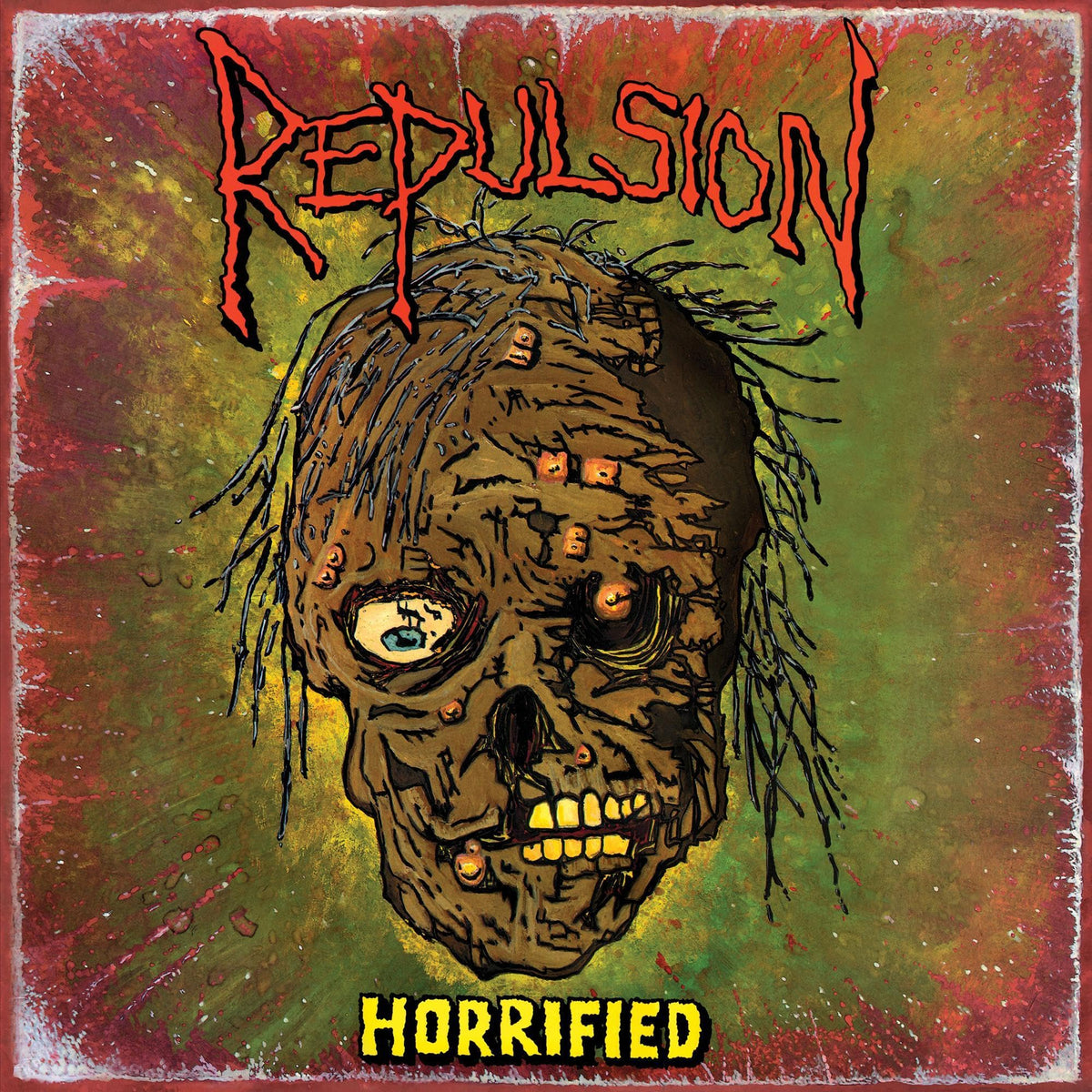 Repulsion – Horrified vinyl record cover