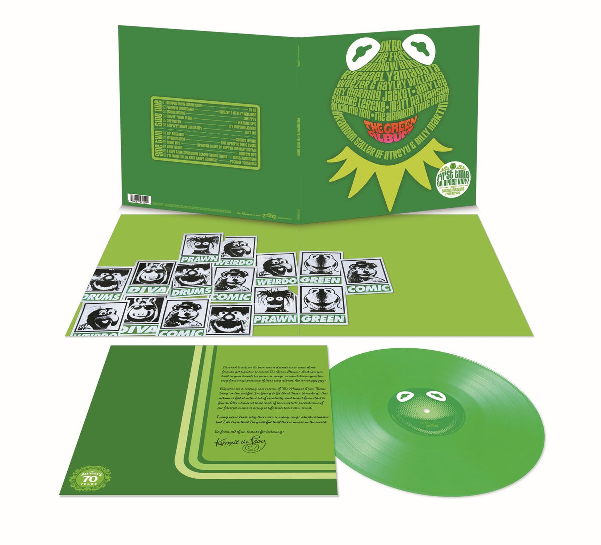 Various Artists – Muppets vinyl record cover