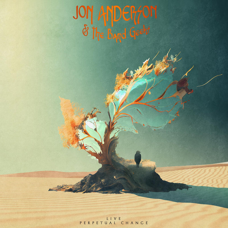 Jon Anderson & The Band Geeks – Live vinyl record cover
