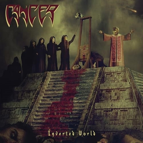 Cancer – Inverted World vinyl record cover