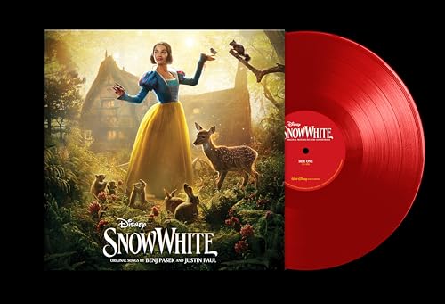 Benj Pasek / Justin Paul – Disney's Snow White - Original Soundtrack (Translucent Ruby Vinyl vinyl record cover