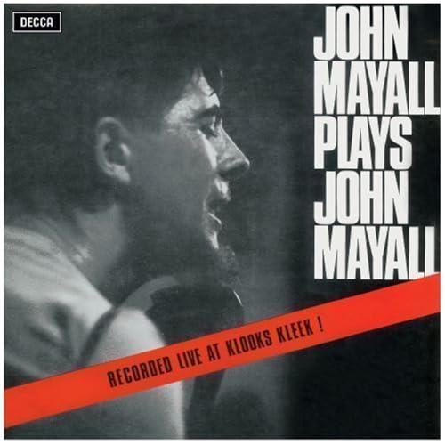 John Mayall And Bluesbreakers – Plays John Mayall (Live) (60th Anniversary Edition) (Red/Black Vi vinyl record cover