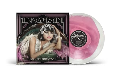Selena Gomez / Scene – When The Sun Goes Down (Lavender/White Swirl Vinyl) vinyl record cover