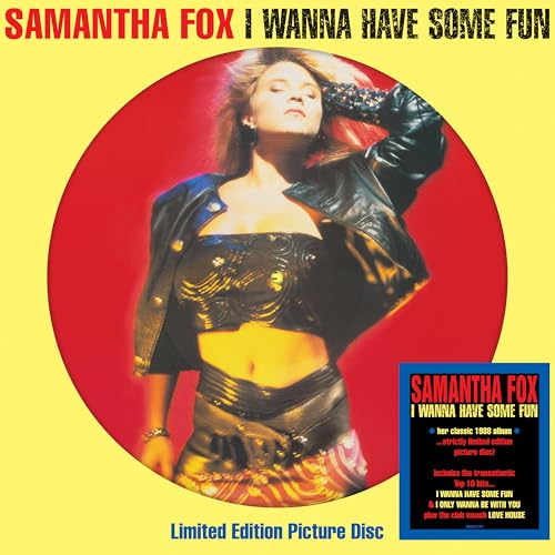 Samantha Fox – I Wanna Have Some Fun vinyl record cover
