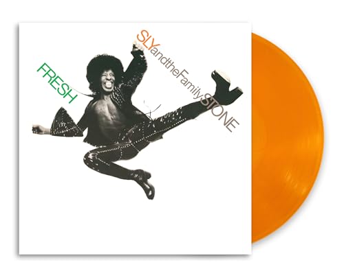 Sly & The Family Stone – Fresh (50th Anniversary Edition) (Neon Orange Vinyl) (Rsd Essenti vinyl record cover