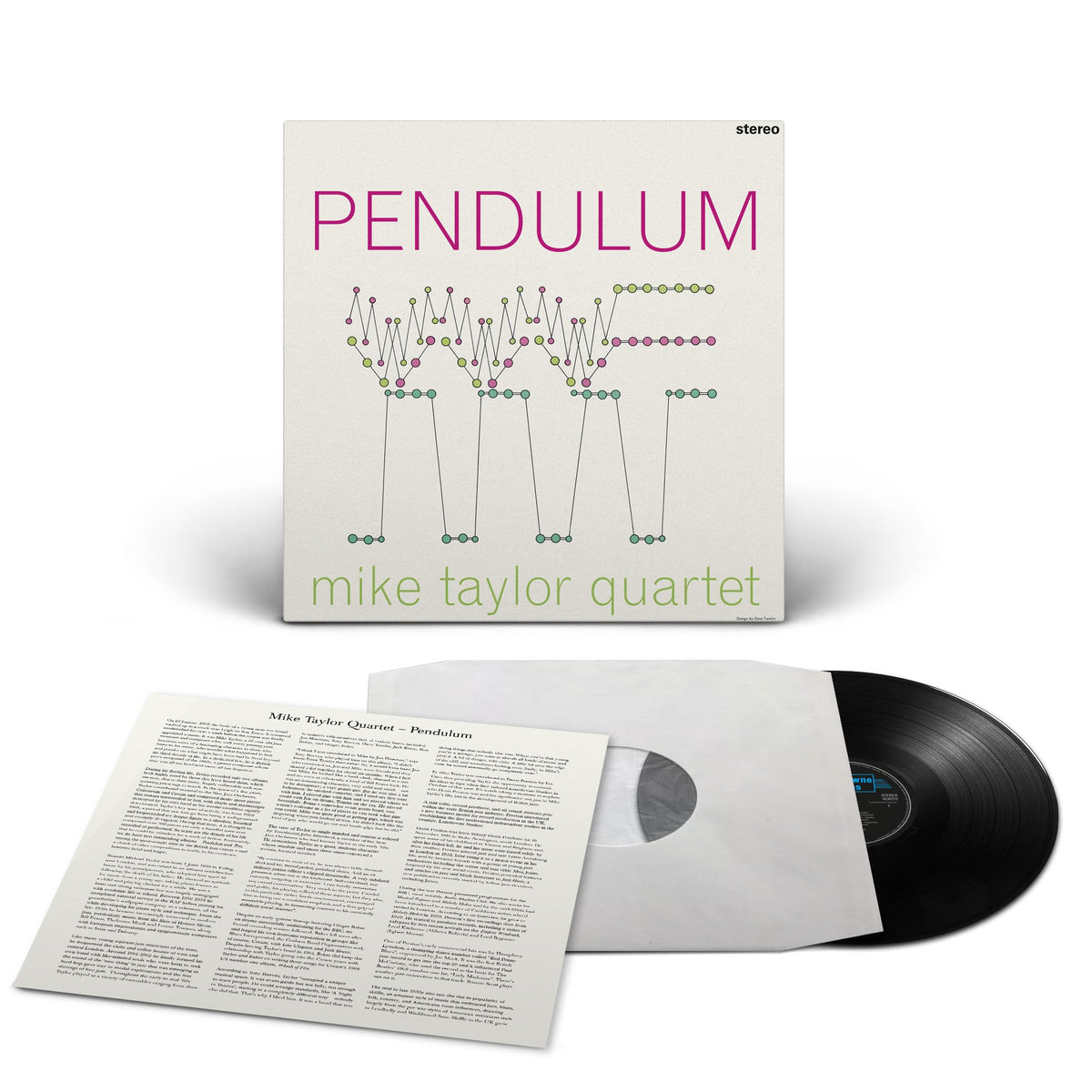 Mike Taylor Quartet – Pendulum vinyl record cover