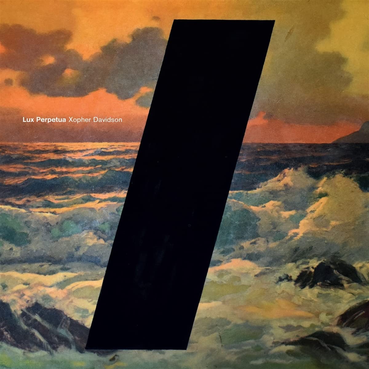 Xopher Davidson – Lux Perpetua vinyl record cover
