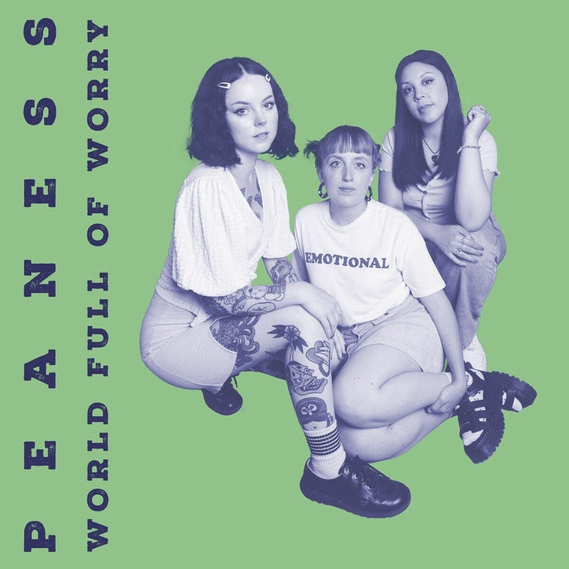 Peaness – World Full Of Worry (Black Vinyl) vinyl record cover