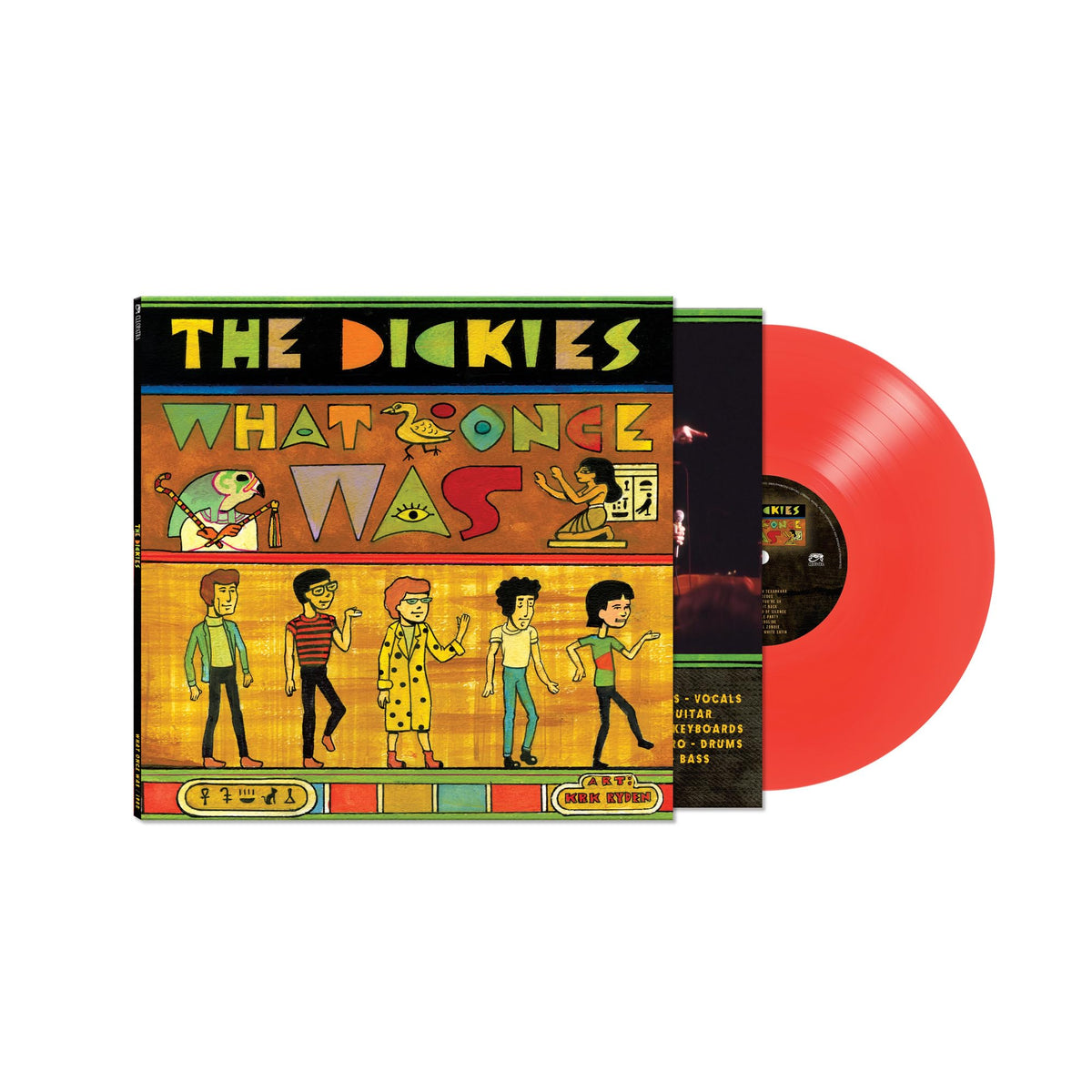 The Dickies – What Once Was vinyl record cover