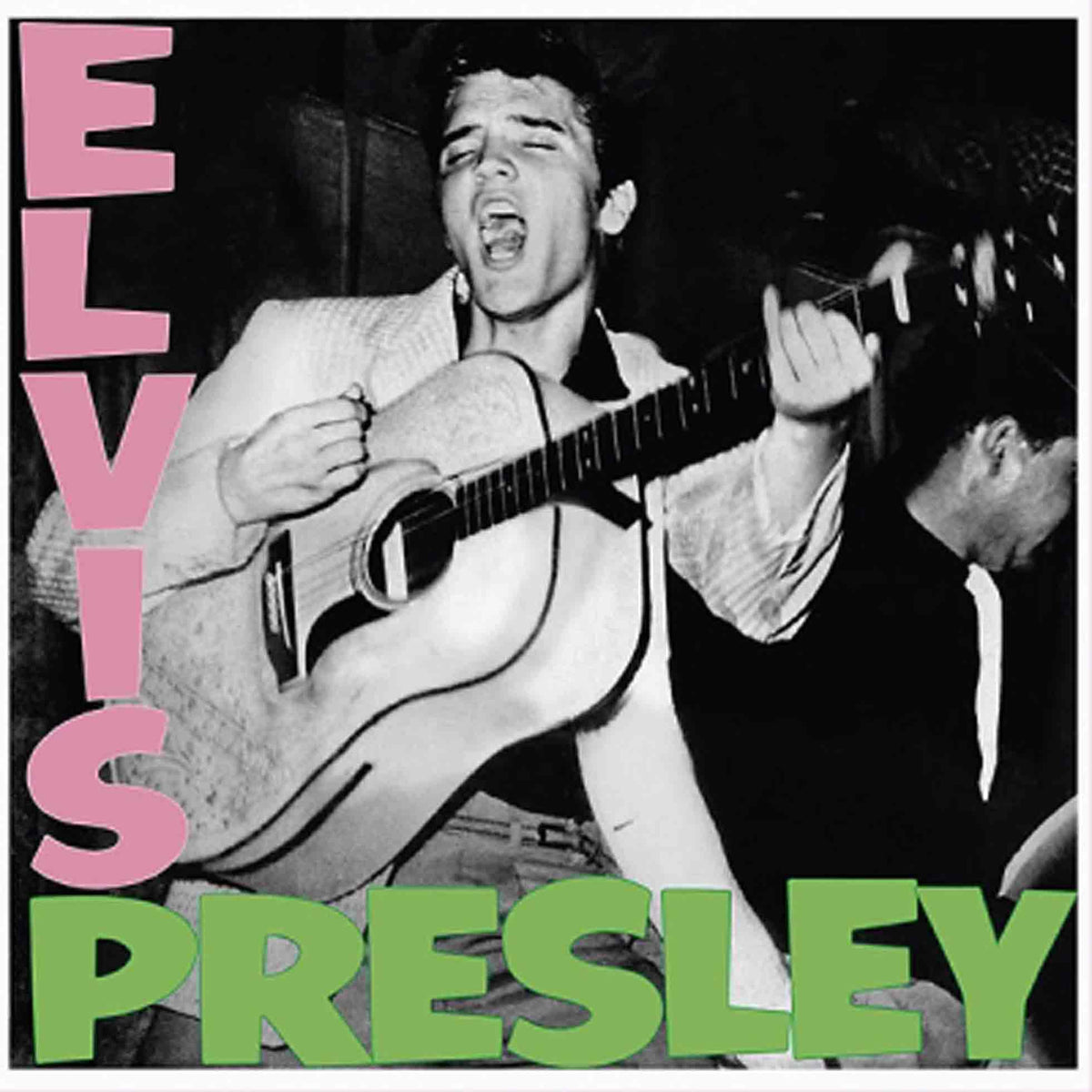 Elvis Presley – Elvis Presley vinyl record cover