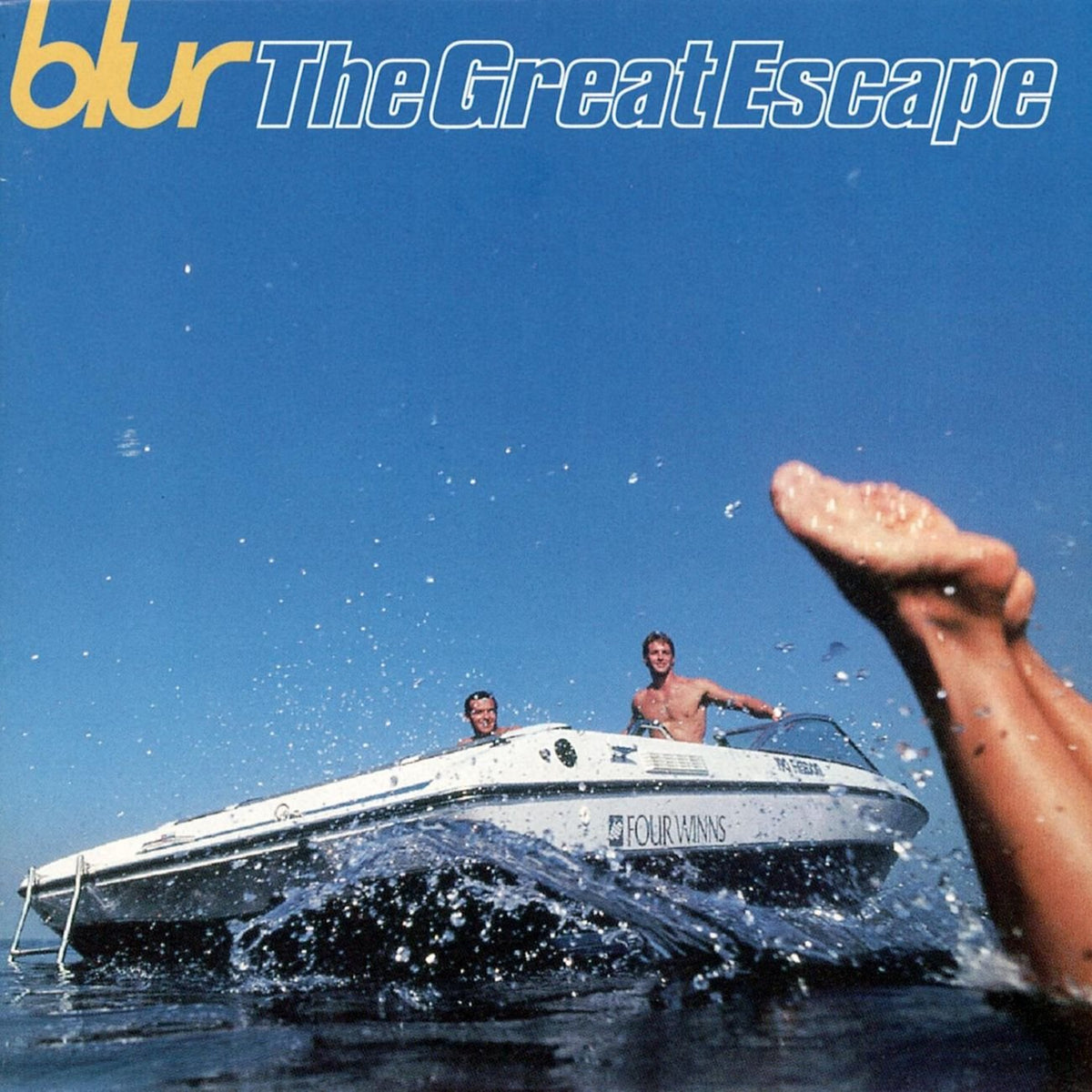 Blur – The Great Escape vinyl record cover