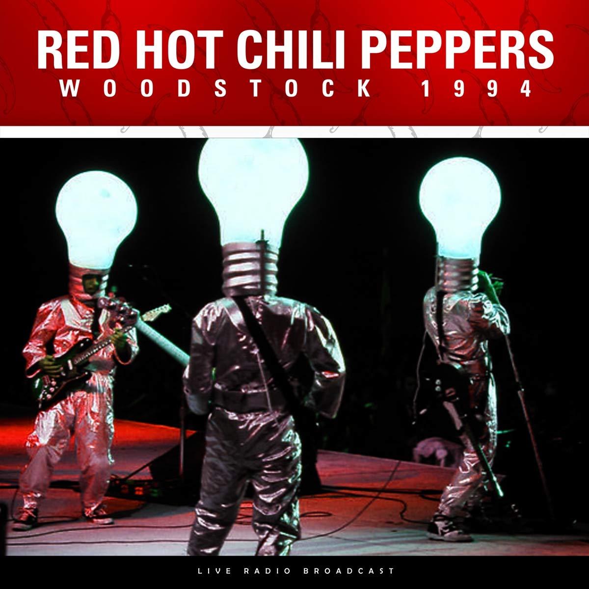 Red Hot Chili Peppers – Woodstock 1994 vinyl record cover