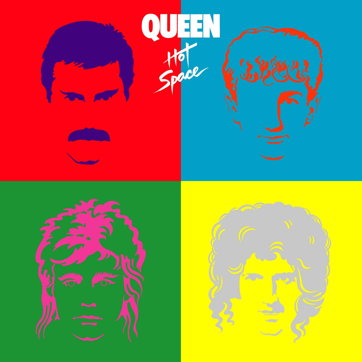 Queen – Hot Space vinyl record cover