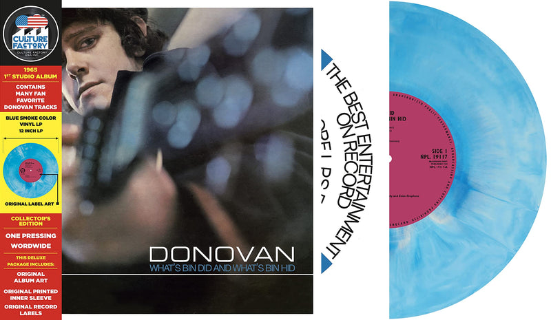 Donovan – What's Bin Did and What's Bin Hid vinyl record cover