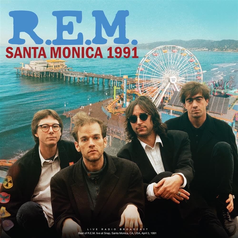 R.E.M. – Santa Monica 1991 vinyl record cover