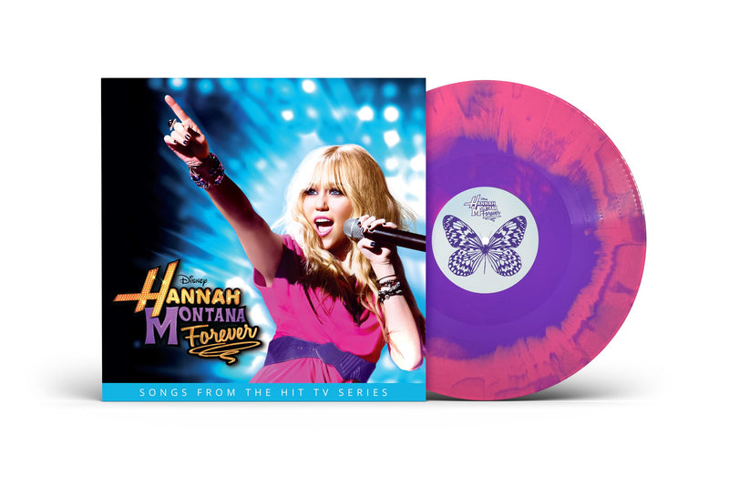 Various Artists – Hannah Montana Forever (Hot Pink Cadillac/Purple Haze Swirl Vinyl vinyl record cover