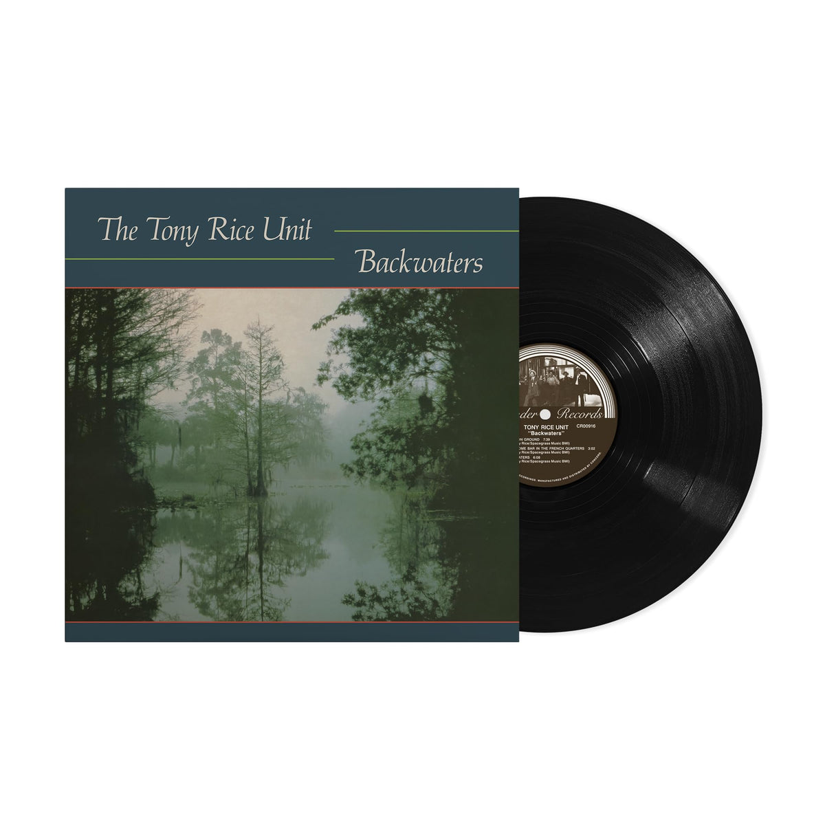 Tony Rice Unit – Backwaters vinyl record cover