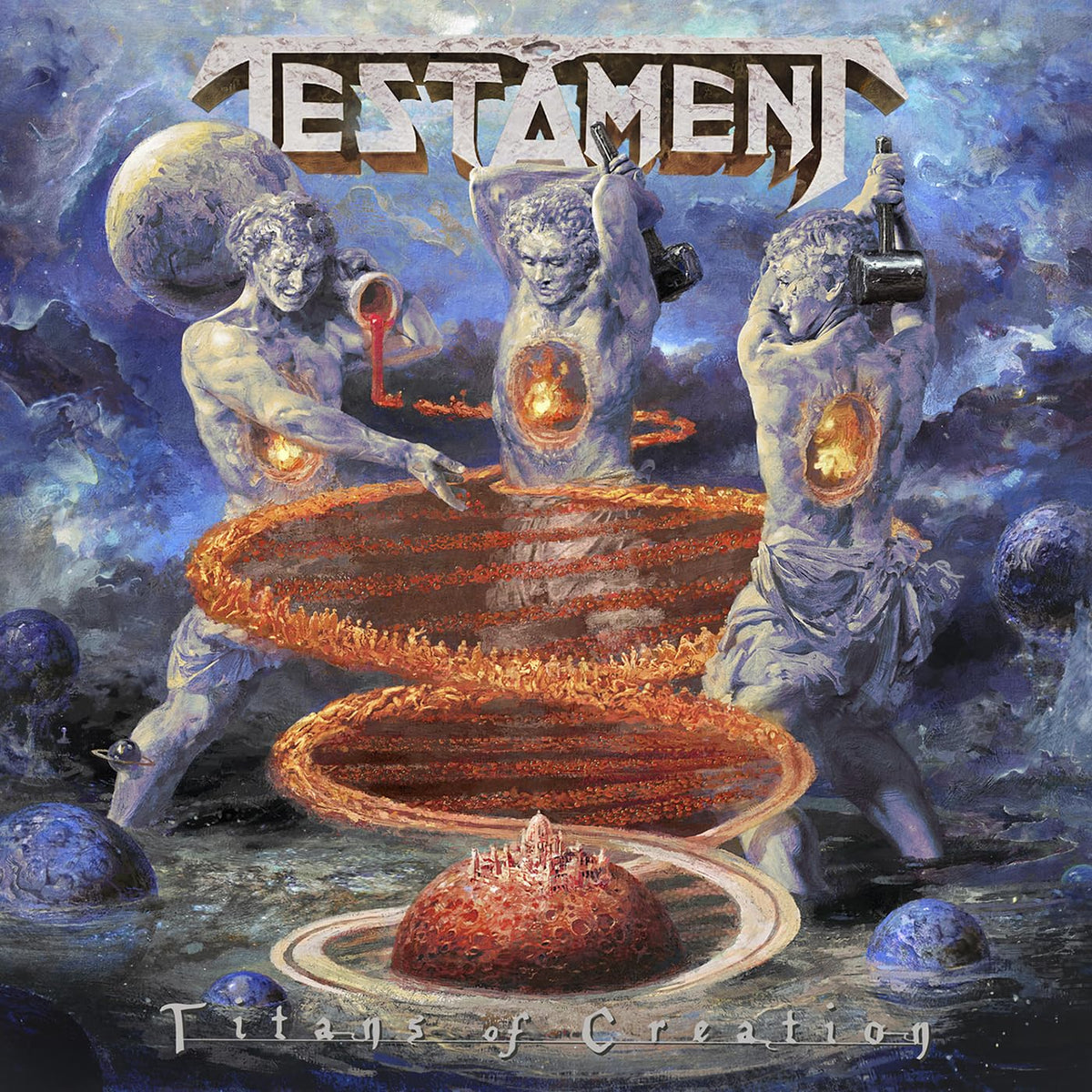 Testament – Titans of Creation vinyl record cover