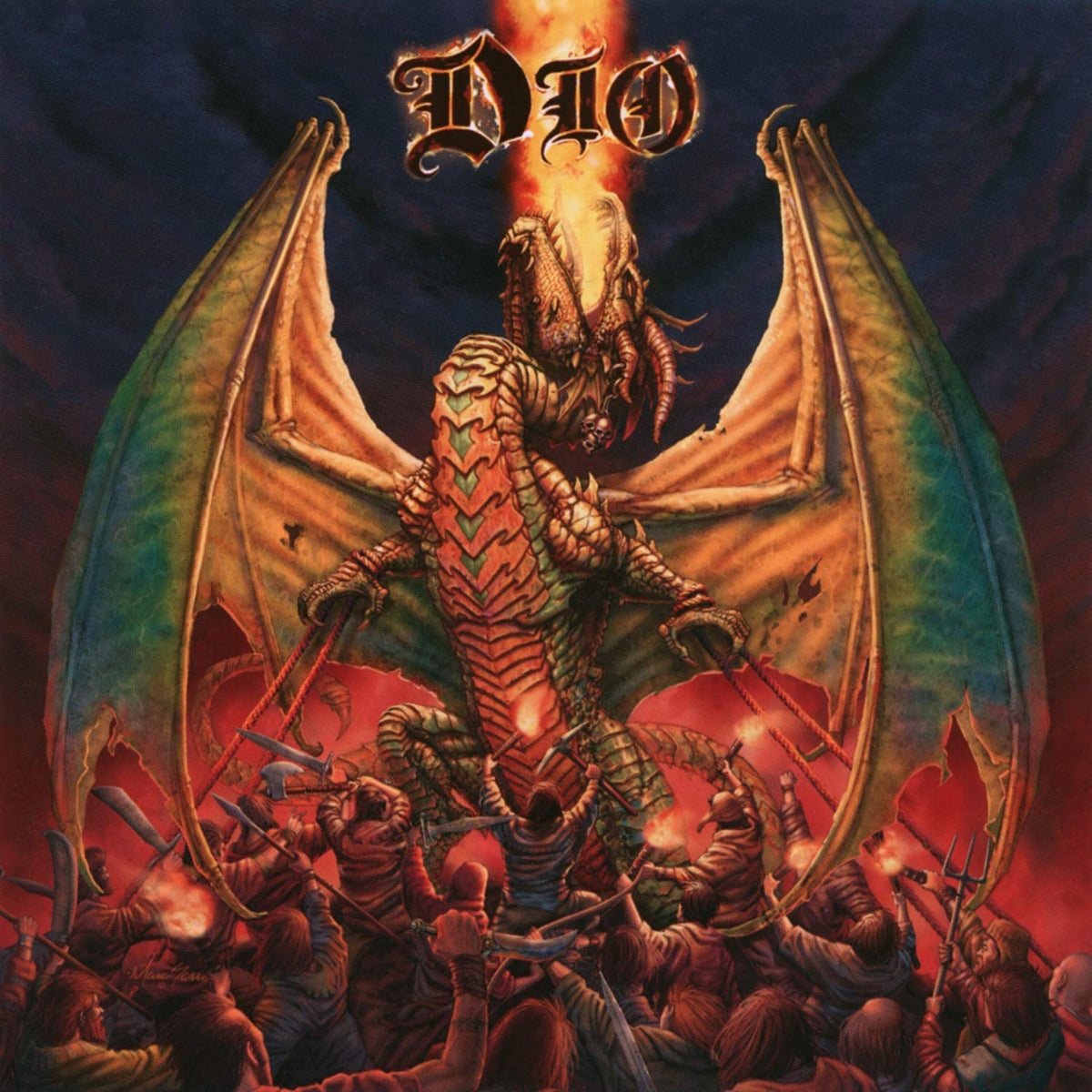 Dio – Killing The Dragon vinyl record cover