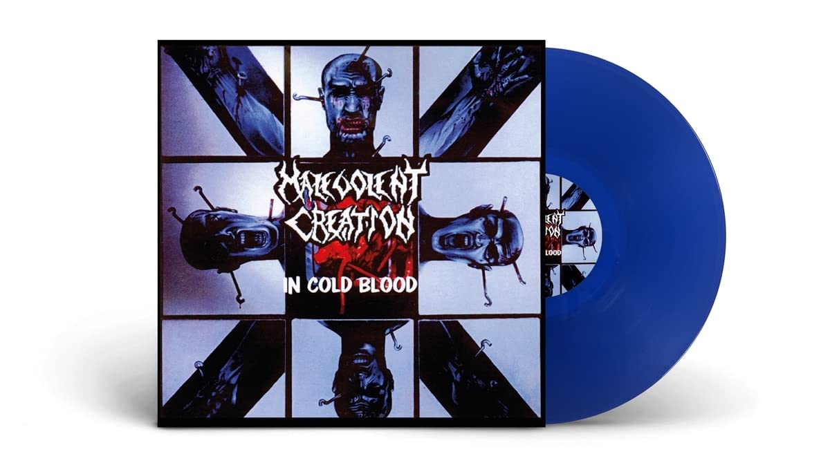 Malevolent Creation – In Cold Blood vinyl record cover