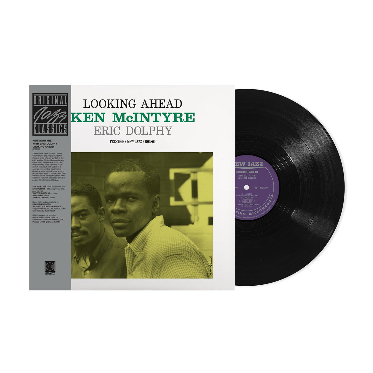Ken McIntyre & Eric Dolphy – Looking Ahead vinyl record cover
