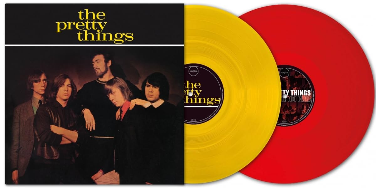 The Pretty Things – The Pretty Things & Live at the 100 Club (60th Anniversary) vinyl record cover