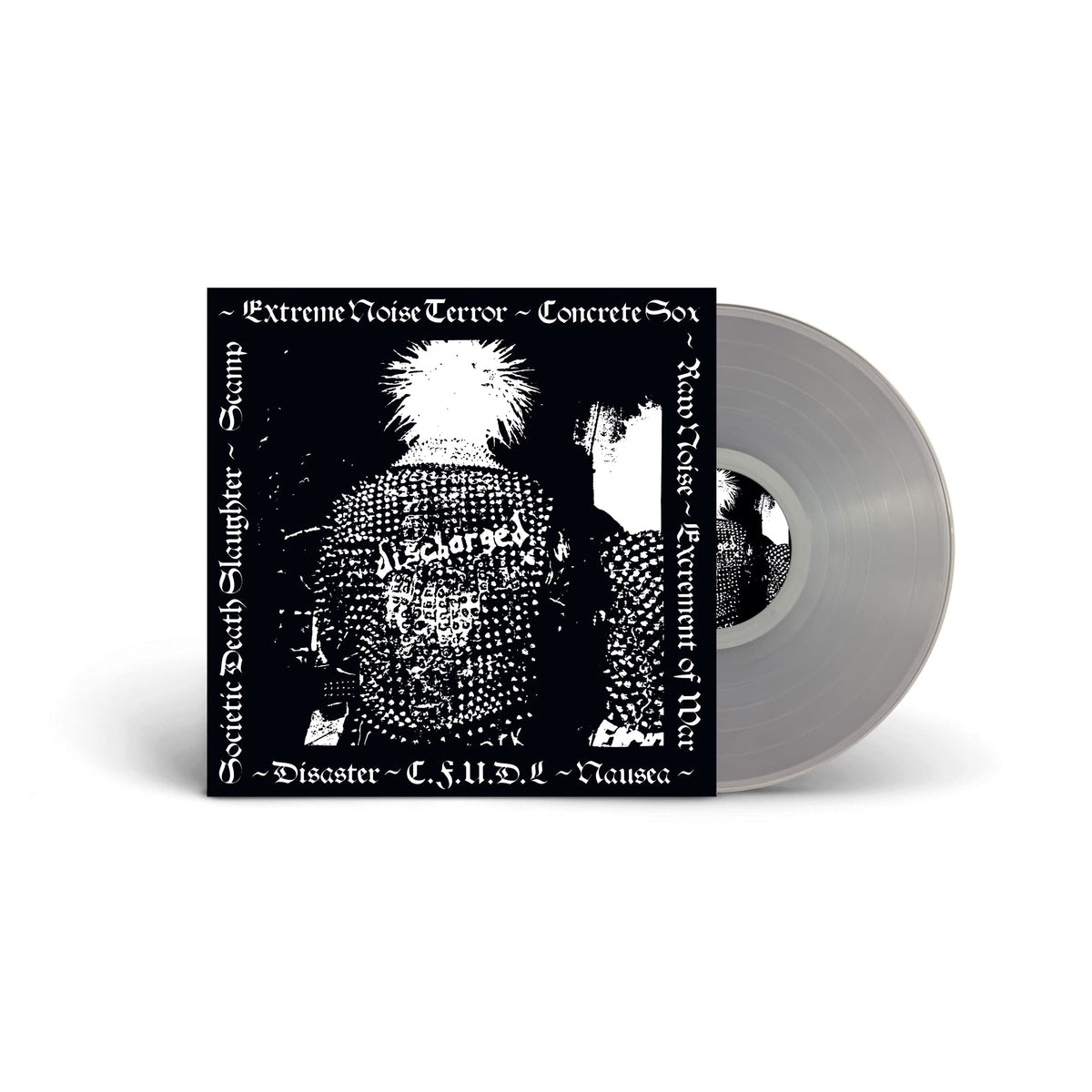 Various Artists – Discharged vinyl record cover